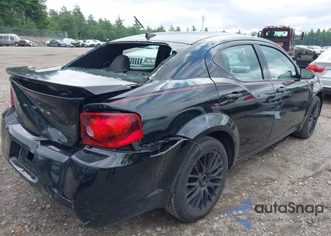 2013 Dodge Avenger Se from USA, damaged, VIN 1C3CDZAB2DN568351